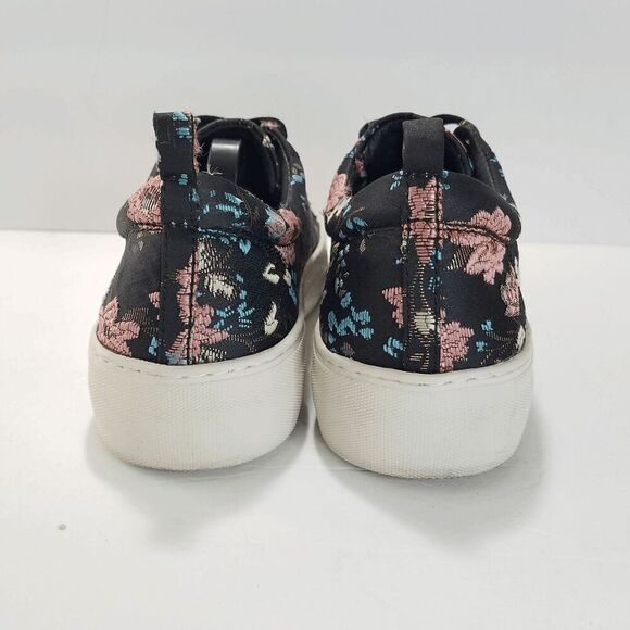 J/SLIDES NYC Black Assure Floral Sneakers by J Slides Size 7 - Picture 7 of 10